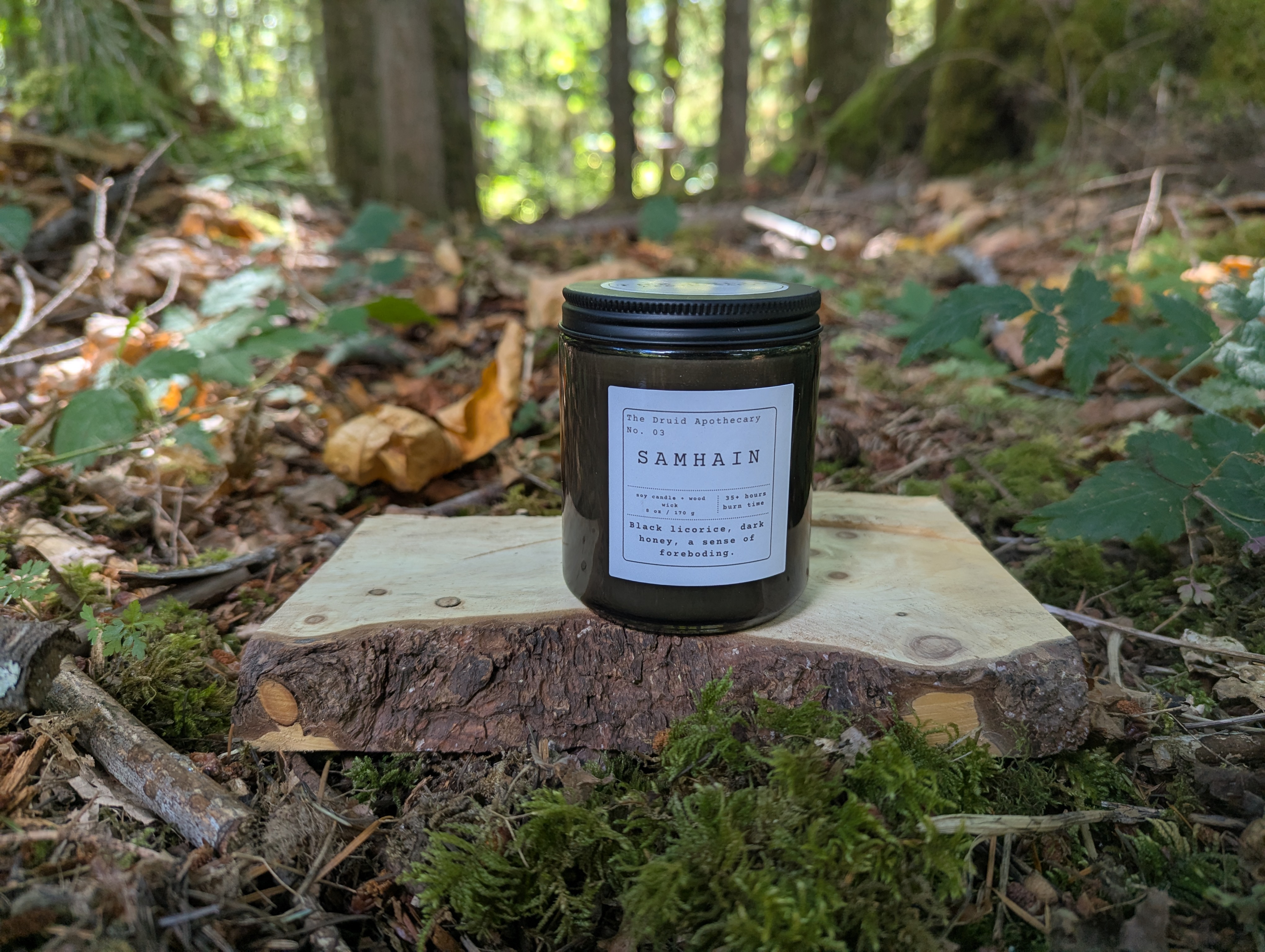 Samhain Wood Wick Soy Candle